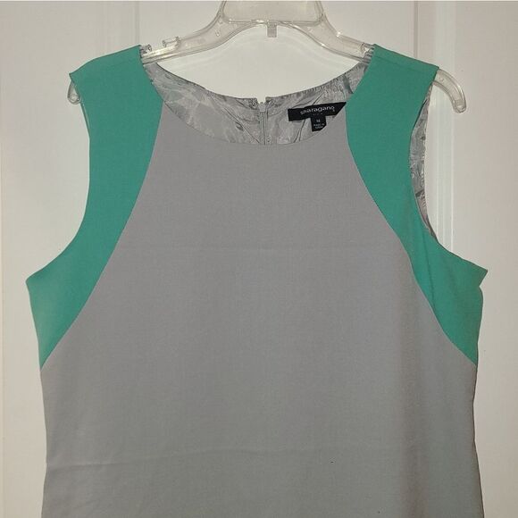 Sharagano Colorblock Sheath Dress - Picture 5 of 9